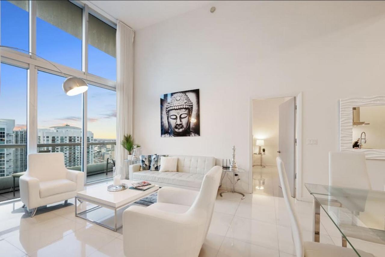 Beautiful One Bedroom Condo 16Ft Ceilings At The W Miami Extérieur photo